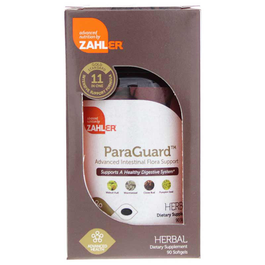 Zahler ParaGuard Intestinal Flora Support 90 Softgels