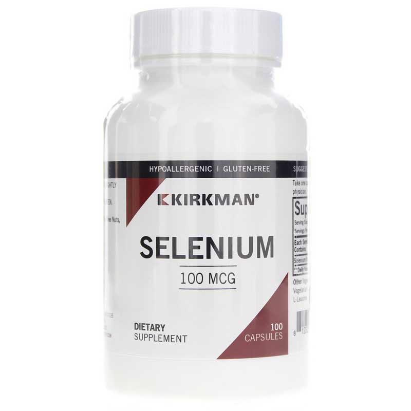 Kirkman Selenium 100 Mcg 100 Capsules