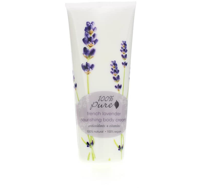 100% Pure Nourishing Body Cream French Lavender 8 Oz