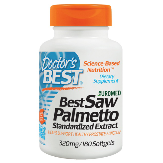 Doctor's Best - Saw Palmetto Extract 320 mg. - 180 Softgels