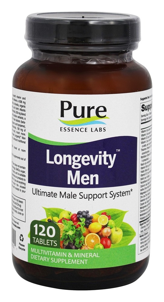Pure Essence Labs - Longevity Men - 120 Tablets