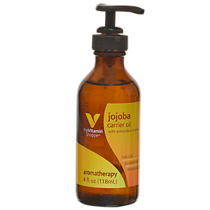 Jojoba Carrier Oil with Antioxidant Vitamin E (4 Fluid Ounces)