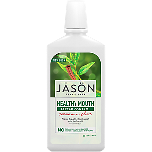 Healthy Mouth Tartar Control Mouthwash with Tea Tree Oil - Cinnamon Clove (16 Fluid Ounces)