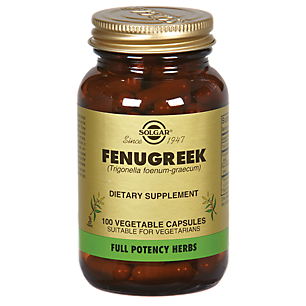 Fenugreek - Full Potency Herb (100 Vegetarian Capsules)