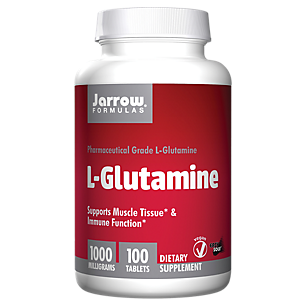 L-Glutamine Amino Acid - Supports Muscle Tissue - 1,000 MG (100 Tablets)