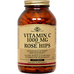 Vitamin C With Rose Hips - 1,000 MG (250 Tablets)