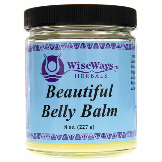WiseWays Herbals Beautiful Belly Balm 8 Oz