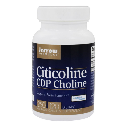 Jarrow Formulas - Citicoline CDP Choline 250 mg. - 120 Capsules