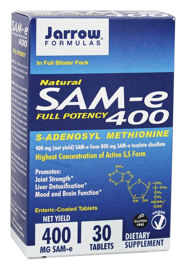 Jarrow Formulas - Sam-e 400 - 30 Tablets