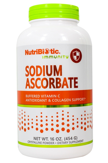 Nutribiotic - Sodium Ascorbate Buffered Vitamin C Crystalline Powder - 16 oz.