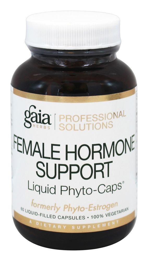 Gaia Herbs Professional - Female Hormone Support - 60 Liquid-Filled Capsules formerly known as Phyto-Estrogen