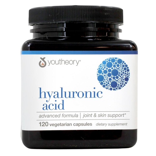 Youtheory - Hyaluronic Acid Advanced Formula - 120 Vegetarian Capsules