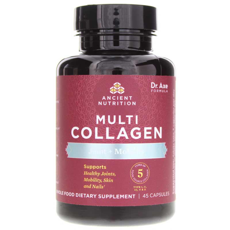 Ancient Nutrition Multi Collagen Joint + Mobility 45 Capsules