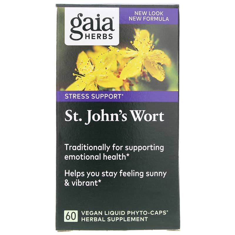 Gaia Herbs St. John's Wort 60 Liquid Phyto Caps