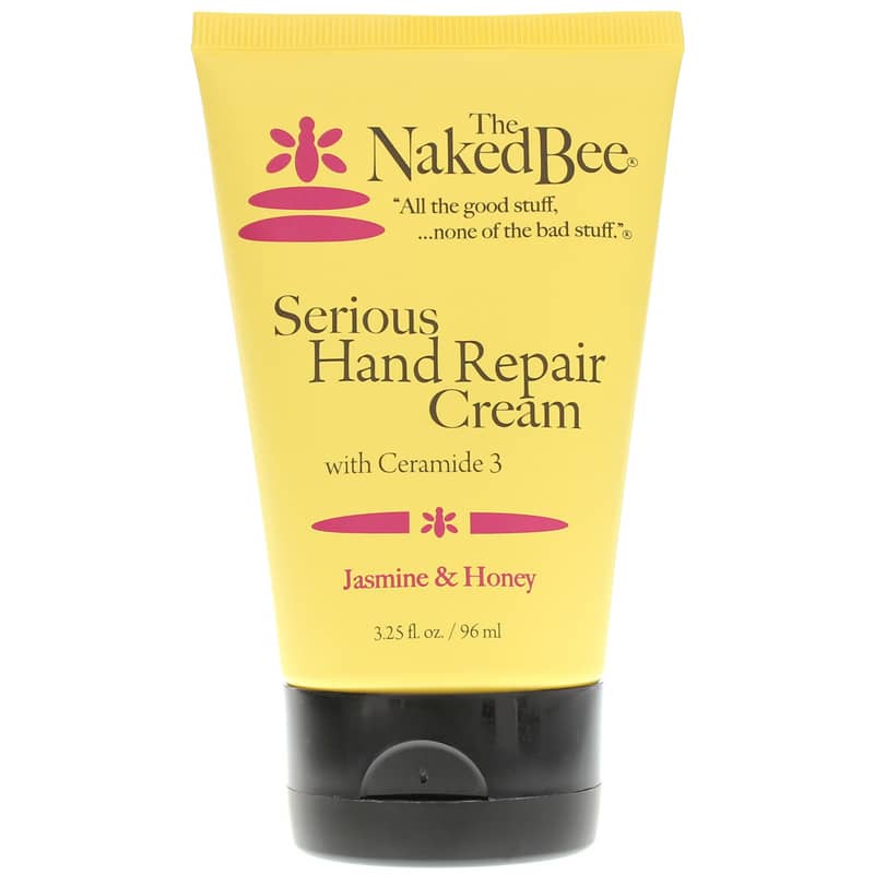 Naked Bee Serious Hand Repair Cream Jasmine & Honey 3.25 Oz