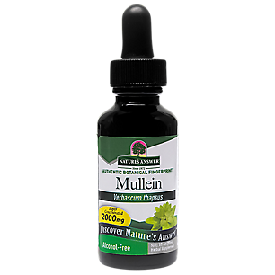 Mullein - Super Concentrated & Alcohol Free - 2,000 MG (1 Fluid Ounce)