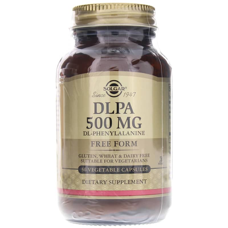 Solgar Dlpa 500 Mg 50 Veg Capsules
