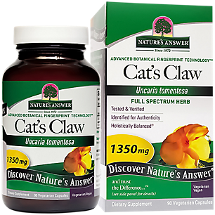 Cat's Claw - Super Concentrated - 1,350 MG (90 Vegetarian Capsules)