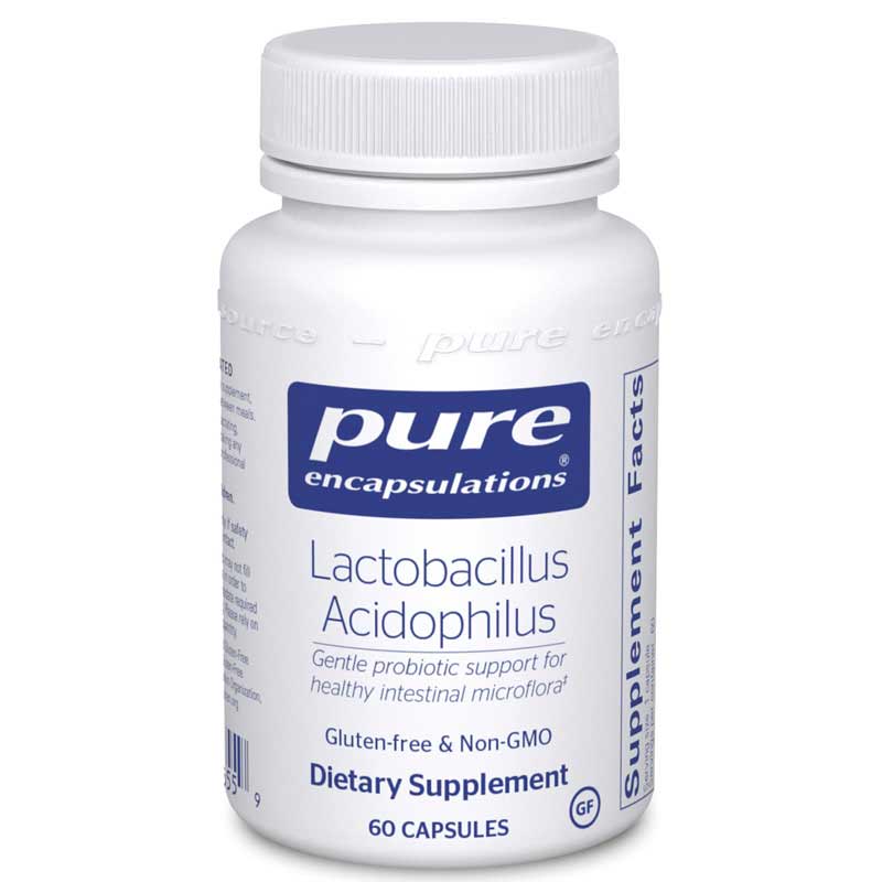 Pure Encapsulations Lactobacillus Acidophilus 60 Capsules