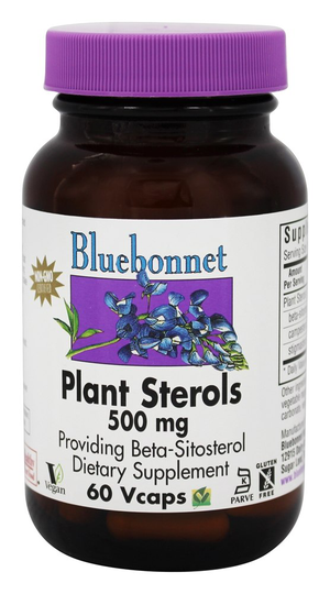 Bluebonnet Nutrition - Plant Sterols 500 mg. - 60 Vegetable Capsule(s)