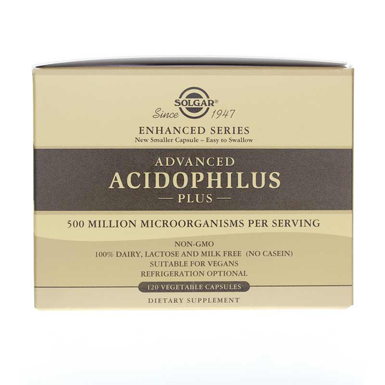 Solgar Advanced Acidophilus Plus 120 Veg Capsules
