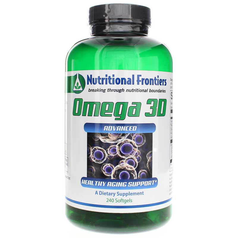 Nutritional Frontiers Omega 3D, 240 Softgels