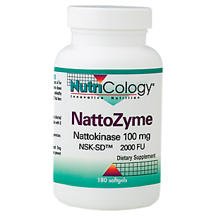 NattoZyme Nattokinase - 100 MG (180 Softgels)
