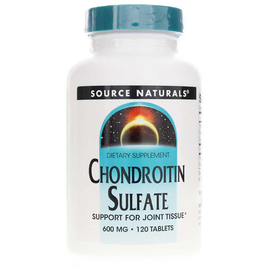 Source Naturals Chondroitin Sulfate 600 Mg 120 Tablets