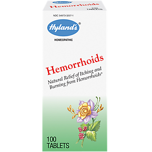 Hemorrhoids - Homeopathic Medicine for Itching & Burning (100 Tablets)