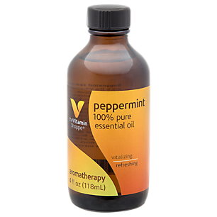 Peppermint 100% Pure Essential Oil - Vitalizing & Refreshing Aromatherapy (4 Fluid Ounces)