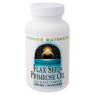 Flax Seed-Primrose Oil - ALA & GLA Complex - 1,300 MG (90 Softgels)