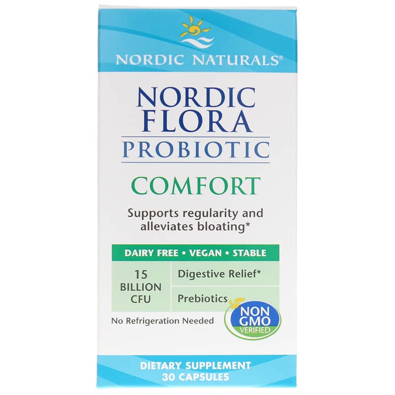 Nordic Naturals Nordic Flora Probiotic Comfort 30 Capsules
