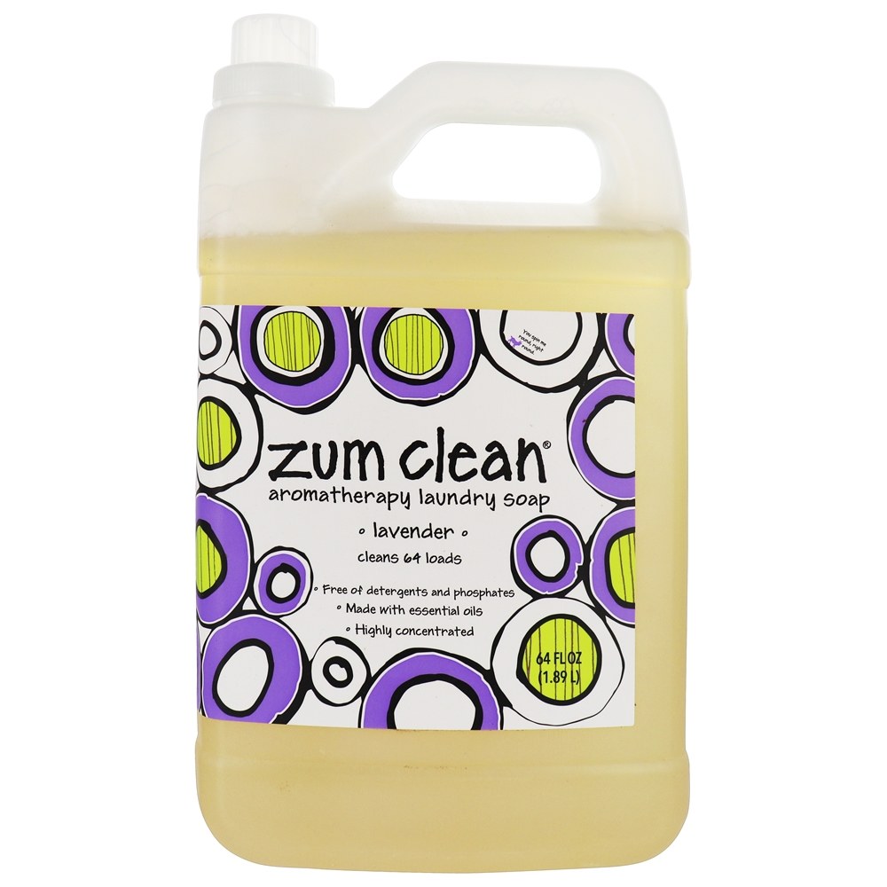 Indigo Wild - Zum Clean Aromatherapy Laundry Soap 64 Loads Lavender - 64 fl. oz.