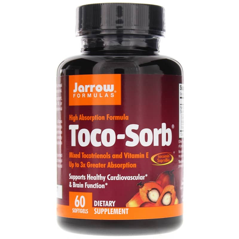 Jarrow Formulas Toco-Sorb 60 Softgels