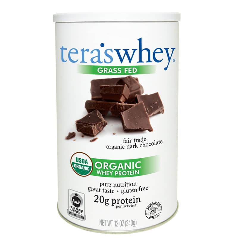 Teras Whey Organic Whey Protein Dark Chocolate 12 Oz