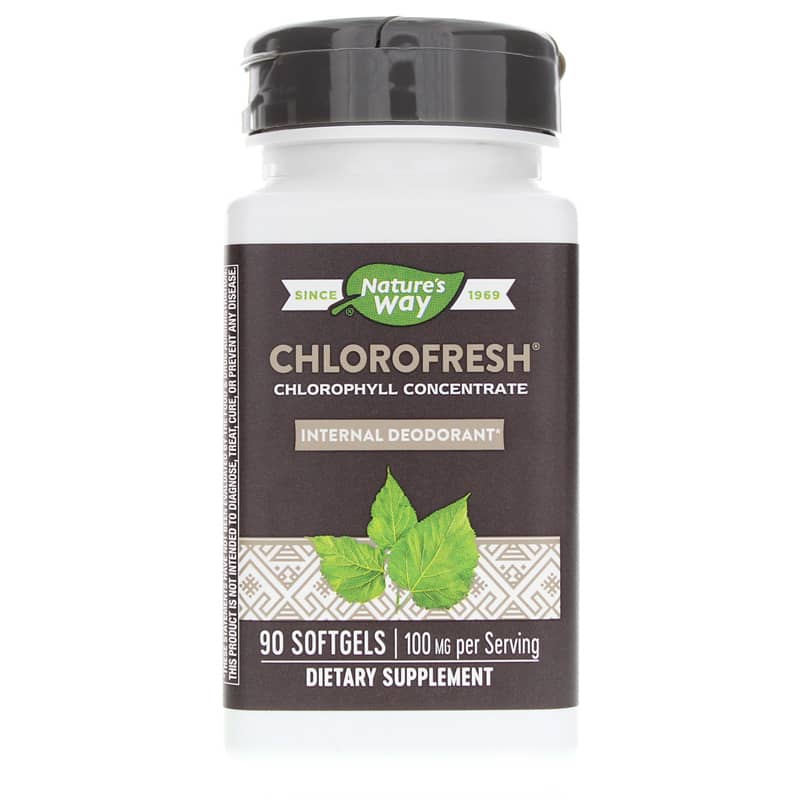 Natures Way Chlorofresh Chlorophyll Concentrate 90 Softgels