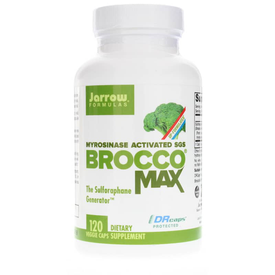 Jarrow Formulas BroccoMax 120 Veg Capsules