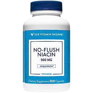 No Flush Niacin - Energy Production - 500 MG (300 Capsules)