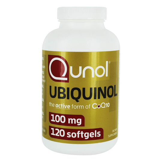 Qunol - Ubiquinol Active CoQ10 100 mg. - 120 Softgels