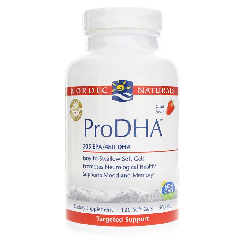 Nordic Naturals ProDHA 120 Softgels