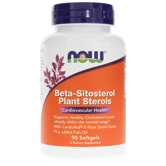 NOW Foods Beta-Sitosterol Plant Sterols 90 Softgels