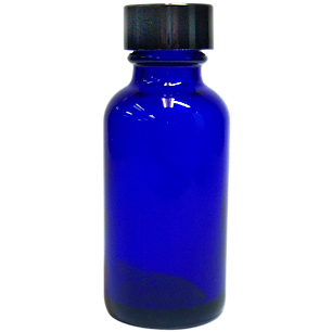 Glass Bottle with Cap (1 Ounce)