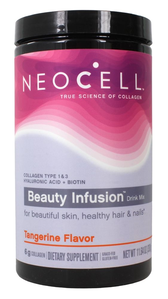 NeoCell - Beauty Infusion Refreshing Collagen Drink Mix Tangerine Twist 6000 mg. - 11.64 oz.