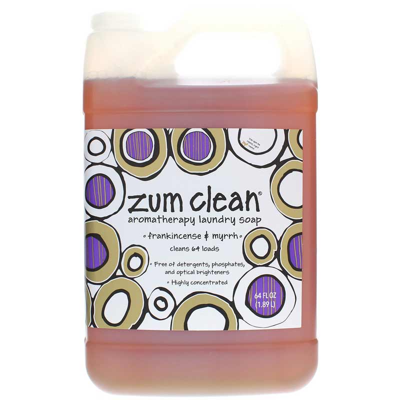Zum Clean Aromatherapy Laundry Soap 64 Oz