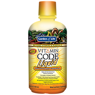 Vitamin Code Raw Whole Food Liquid Multivitamin - Orange Mango (30 Fluid Ounces)