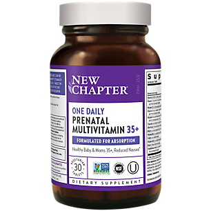One Daily Prenatal Multivitamin 35+ Formulated for Absorption (30 Tablets)