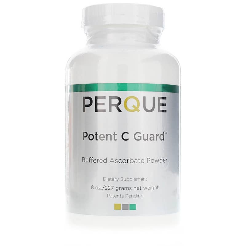 Perque Potent C Guard Buffered Ascorbate Powder 8 Oz
