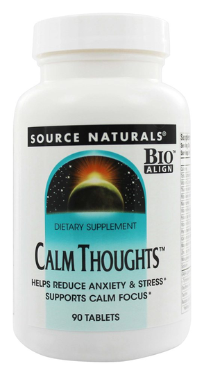 Source Naturals - Calm Thoughts - 90 Tablets