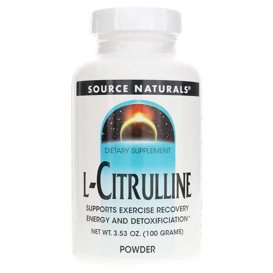 Source Naturals L-Citrulline Free Form Powder 3.53 Oz