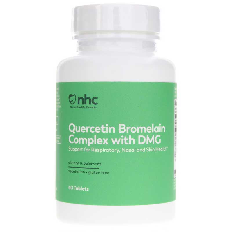 Natural Healthy Concepts Quercetin Bromelain Complex with DMG 60 Tablets